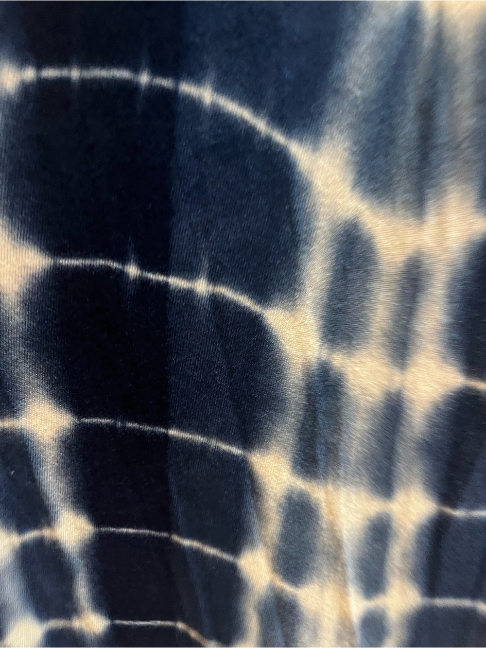 Jennafer Grace Handmade Tie Die Kimono Blue & White - Picture 7 of 10
